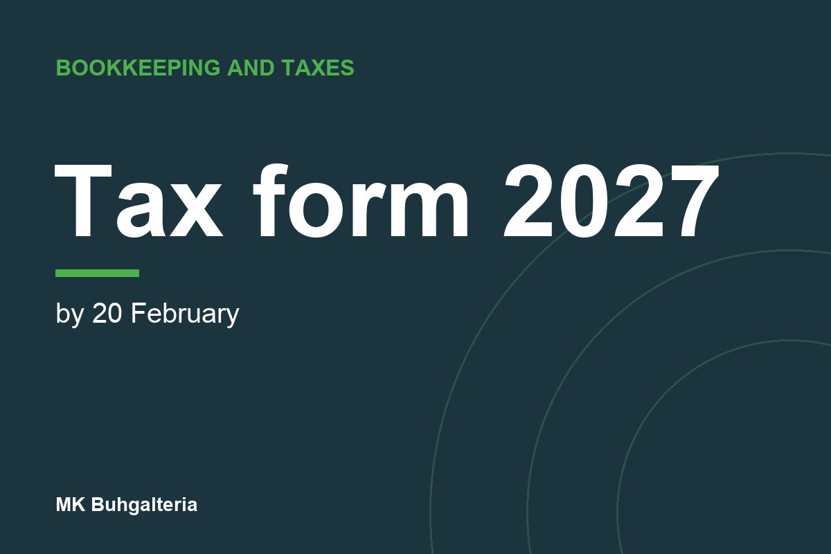 Changing your JDG tax form for 2027: how and by when