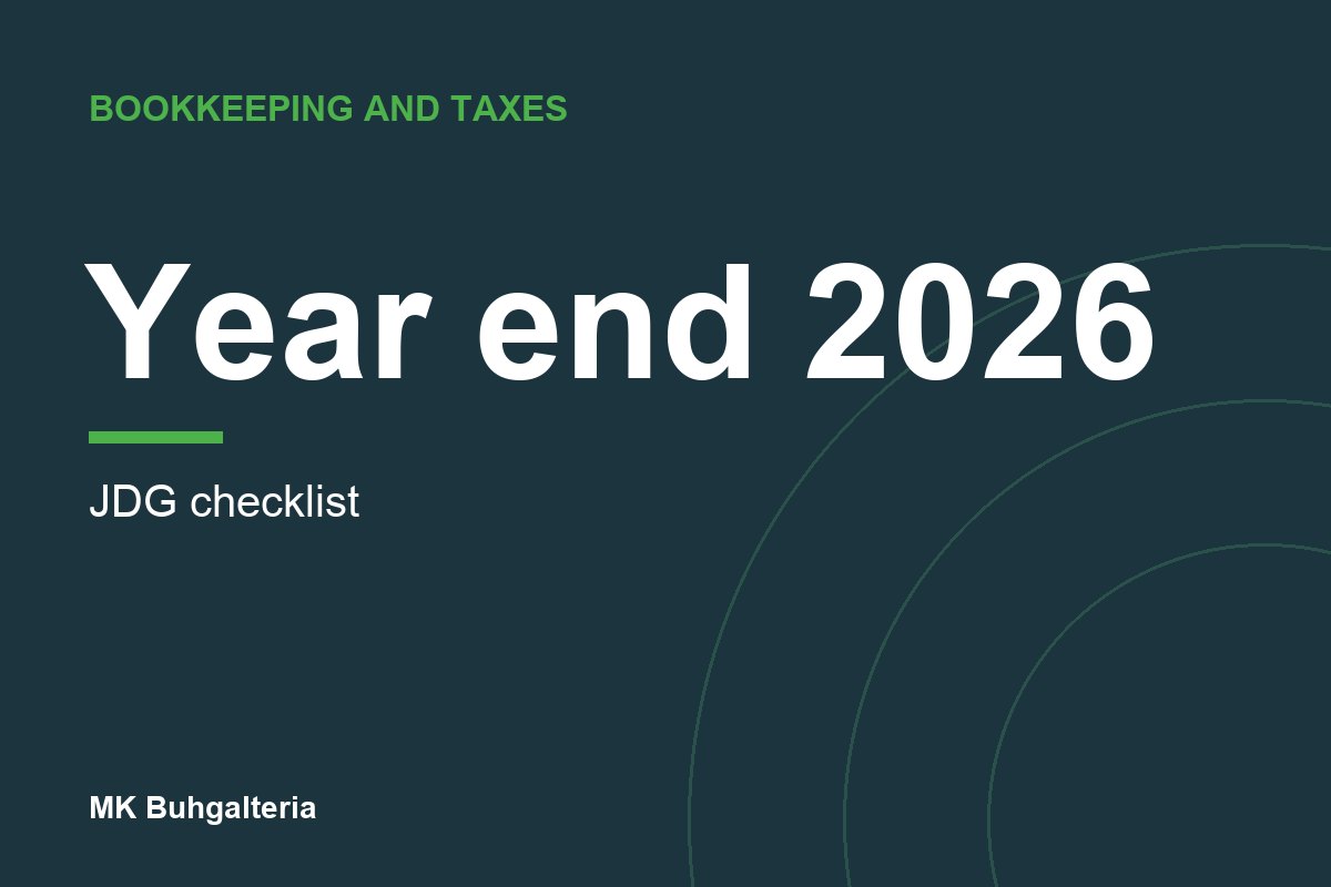 What to do in your JDG before the end of 2026: a checklist